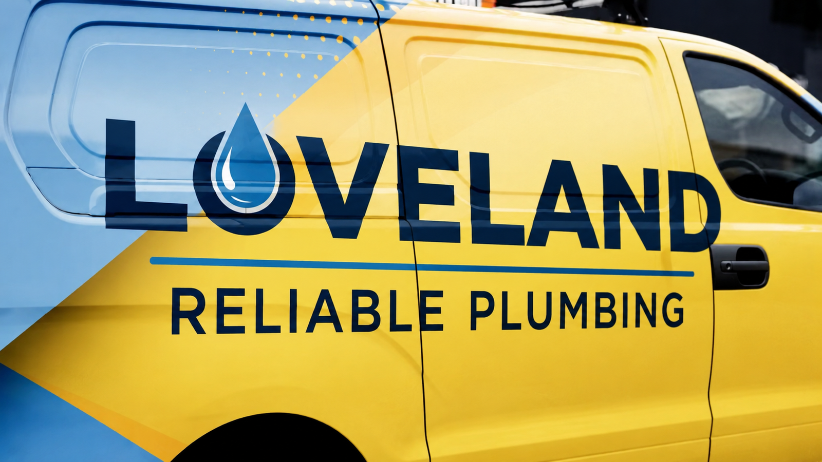 Loveland Reliable Plumbing branded service van